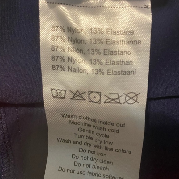 Yogi pace navy blue pants XXL - Picture 4 of 4